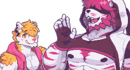 Fan art of WALTT and Speedy Torane